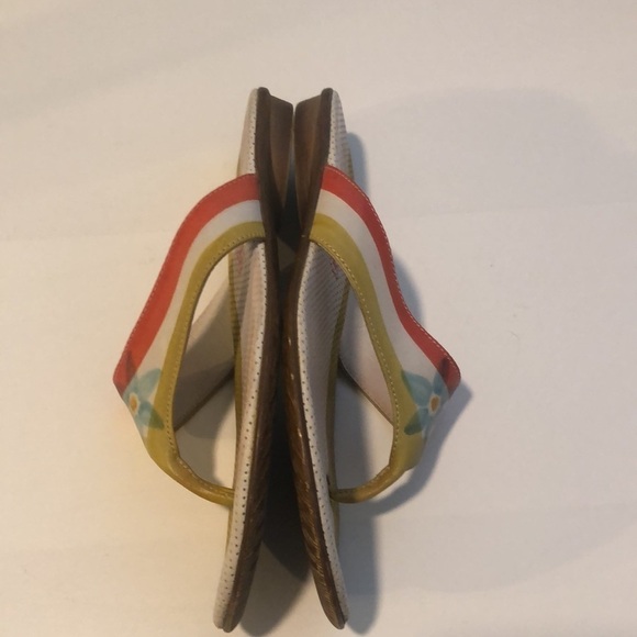 Astore Venezia leather slip on sandals with flower - Picture 5 of 9